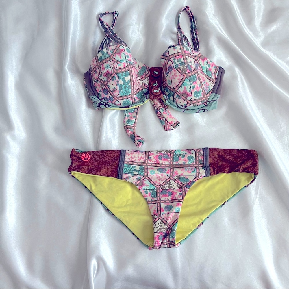 Vintage Maaji Bathing suit good used condition size S